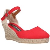 Fernandez  Espadrilles 682  5c Mujer Rojo