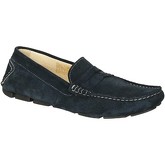 Leonardo Shoes  Herrenschuhe 503 CAMOSCIO BLU TASSELLI