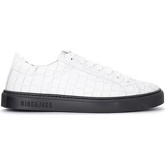 Hide jack  Sneaker Sneaker Croco in Leder Weiss
