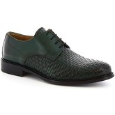 Leonardo Shoes  Herrenschuhe 918 INTRECCIATO VERDE