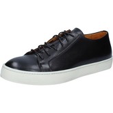 Thomas Valmain  Sneaker elegante schwarz leder AB804