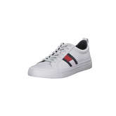 TOMMY HILFIGER Schnürschuhe Sneakers Low weiß Herren