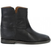 Via Roma 15  Ankle Boots Stiefeletten Leder Schwarz