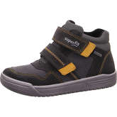 superfit Sneakers High EARTH für Jungen grau/gelb Junge
