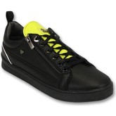 Cash Money  Sneaker Sneaker Maximus Black Yellow