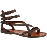 Leonardo Shoes  Sandalen 564 T. MORO DONNA