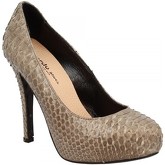 Leonardo Shoes  Pumps RIOMAGGIORE PITONE GRIGIO