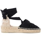 Castaner  Espadrilles Keilsandaletten Gina in Canvas Schwarz