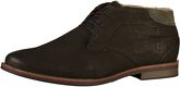 bugatti Schnürstiefelette Lederimitat/Textil