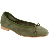 Leonardo Shoes  Ballerinas 6087 CAMOSCIO VERDE