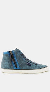 High Top-Sneaker in Nubuk-Optik