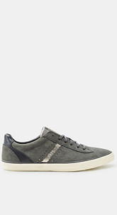 Schnürsneaker in Nubuk-Optik