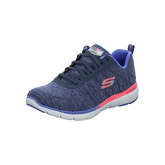 SKECHERS Schnürhalbschuhe Schnürschuhe blau Damen