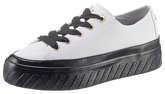 TOMMY HILFIGER Plateausneaker SHINY FLATFORM VULC SNEAKER