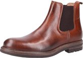Sansibar Stiefelette Leder/Textil