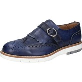 Di Mella  Herrenschuhe elegante blau leder BZ32