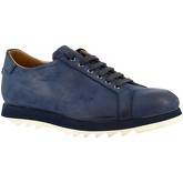Leonardo Shoes  Herrenschuhe 1577_5 NABUK BLU