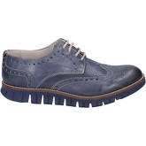 Ossiani  Herrenschuhe elegante blau leder BT860