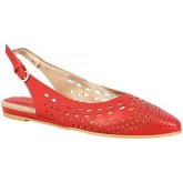 Leonardo Shoes  Ballerinas Q165 VITELLO ROSSO