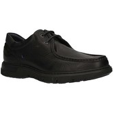 Fluchos  Herrenschuhe 595 geschnürtes Harren SCHWARZ