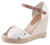 TOMMY HILFIGER High-Heel-Sandalette BASIC OPENED TOE HIGH WEDGE