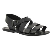 Gianluca - L'artigiano Del Cuoio  Sandalen 508 U NERO CUOIO