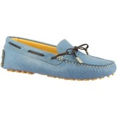 Leonardo Shoes  Mokassins 502 VITELLO BLU CHIARO PIOLI