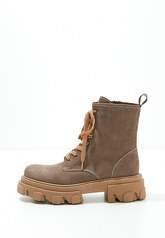 INUOVO Schnürstiefelette Leder