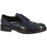 Leonardo Shoes  Herrenschuhe M030-04 RISO VELOUR BLU