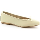 Leonardo Shoes  Ballerinas 6087 CUOIO NAPPA PANNA