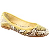 Leonardo Shoes  Ballerinas CAROLINA PITONE GIALLO