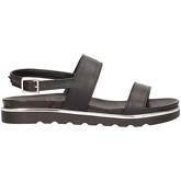 I Sandali Sandalen 703 Sandelholz Frau schwarz