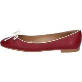 Bally Shoes  Ballerinas ballerinas rot leder weiß BZ987