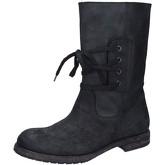 Moma  Stiefeletten stiefeletten schwarz wildleder BY921