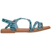 Oh My Sandals For Rin  Sandalen OH MY SANDALS 4640 TODO REPTILE CARIBE Mujer Azul