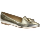 Leonardo Shoes  Ballerinas 117-20 CUOIO NAPPA PLATINO
