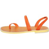 Eddy Daniele  Sandalen sandalen orange wildleder swarovski ax910