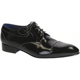 Leonardo Shoes  Herrenschuhe 023-17 PE CANAPA NERO