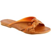 Leonardo Shoes  Sandalen PC139 CAPRA CUOIO/ARANCIO