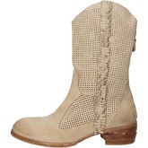 Moma  Stiefeletten stiefeletten beige wildleder AE866