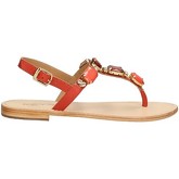 Keys  Sandalen 1711 Niedrige Sandalen Damen ROT