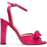 Gennia  Sandalen NEUS Pink Veloursleder