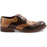 Leonardo Shoes  Herrenschuhe 8402/7 PAPAU WENGHE-RIP.BEIGE
