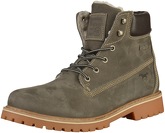 MUSTANG Schnürstiefelette Leder