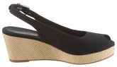 TOMMY HILFIGER Sandalette ICONIC ELBA SLING BACK WEDGE