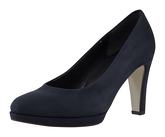 Pumps mit schmalem Plateau