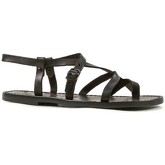 Gianluca - L'artigiano Del Cuoio  Sandalen 530 D NERO CUOIO