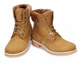 Panama Jack Winterboots, mit Lammfell-Kragen