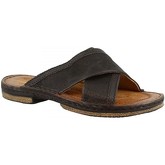 Leonardo Shoes  Pantoffeln 434013 NERO/LEGNO