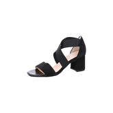 PETER KAISER Sandalen/Sandaletten Riemchensandaletten schwarz Damen